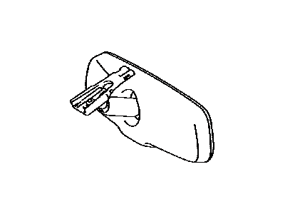 Toyota 87810-04030 Mirror Inside
