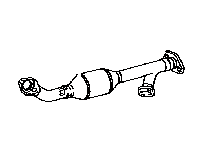 Toyota 17410-31M90 Front Pipe