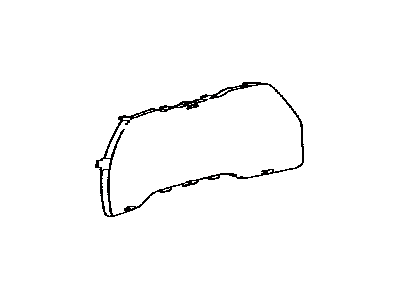 Toyota 83852-35P70 Cluster Lens