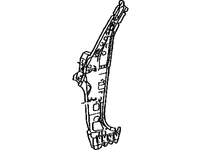 Toyota 61014-35050 Inner Hinge Pillar