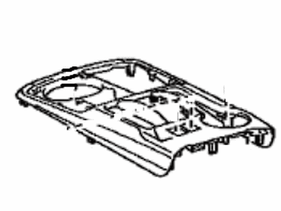 Toyota 58805-35140 Panel Sub-Assembly, Cons