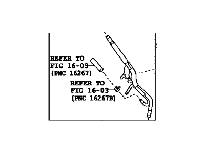 Toyota 12229-75050 Pipe, Ventilation