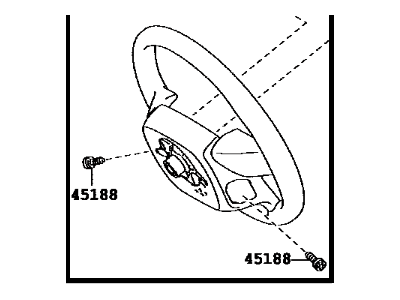 Toyota 45100-35540-C0 Steering Wheel