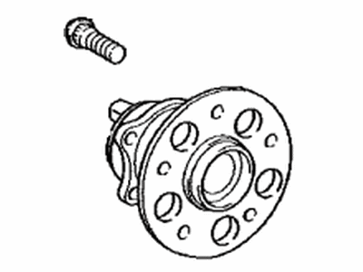 Toyota 42450-33080 Hub & Bearing