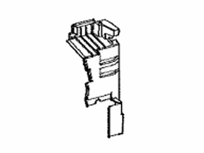 Toyota 16595-25100 Guide, Radiator Air,