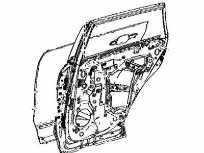 Toyota 67004-0R121 Door Shell