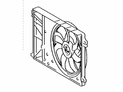 Toyota 16360-25030 Fan Module
