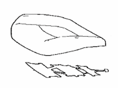 Toyota 71071-42C61-A4 Cover Sub-Assembly, Fr S