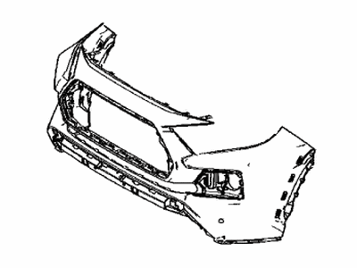 Toyota 52119-0R919 Bumper Cover