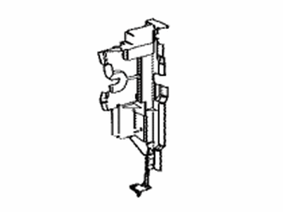 Toyota 16593-25110 Guide, Radiator Air,