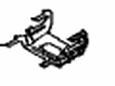 Toyota 86464-08010 Front Camera Clip