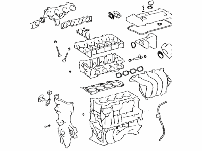 Toyota 04112-25120 Valve Grind Gasket Kit