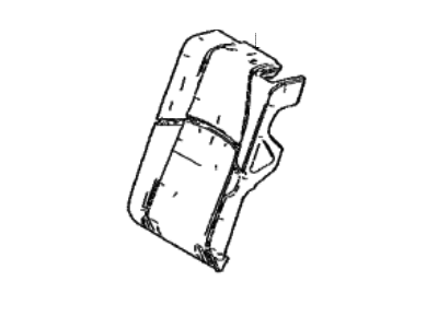 Toyota 71652-42210 PAD, RR SEAT BACK, L