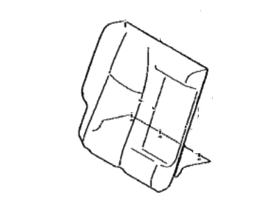 Toyota 71077-42E20-C1 COVER SUB-ASSY, RR S