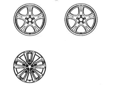 Toyota 42611-0R510 WHEEL, DISC