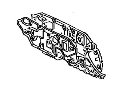 Toyota 55101-33100 Panel Sub-Assembly, Dash