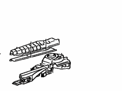 Toyota 53702-33010 Apron Sub-Assy, Front Fender, LH