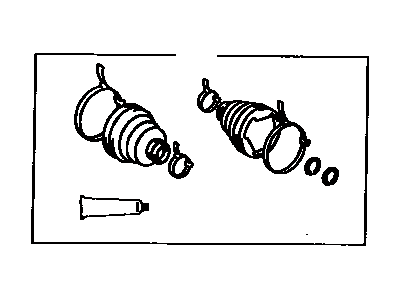 Toyota 04438-06020 Outer Boot