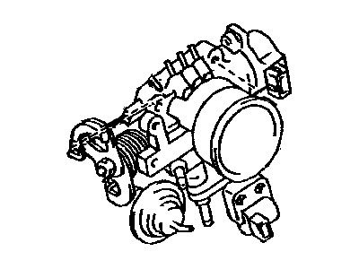 Toyota 22210-7A340 Throttle Body Assembly