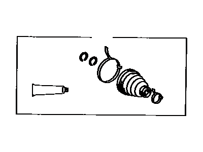 Toyota 04438-06010 Inner Boot