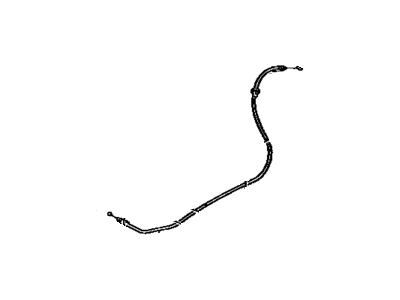 Toyota 53630-33010 Release Cable