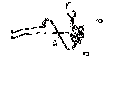 Toyota 69040-33020 Lock