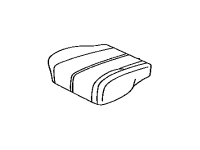 Toyota 71071-33081-E1 Front Seat Cushion Cover, Right(For Separate Type)