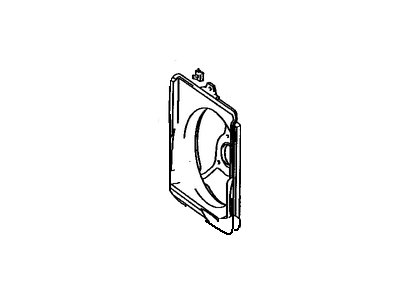 Toyota 16711-0A020 Fan Shroud