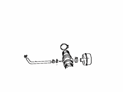 Toyota 17880-20050 Hose & Tube Assembly