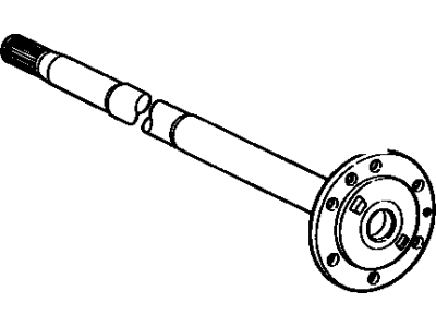 Toyota 42312-60071 Rear Axle Shaf, Lh