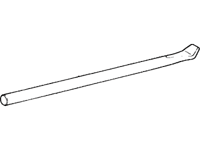 Toyota 09183-00030 Wrench, Wheel Cap