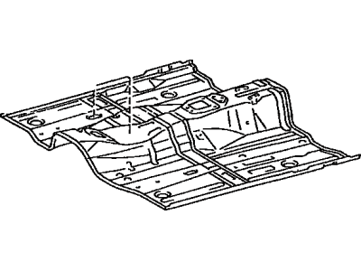 Toyota 58111-20230 Floor Pan