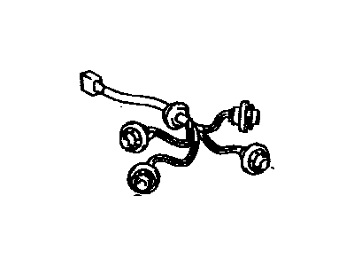 Toyota 81555-2B370 Socket & Wire