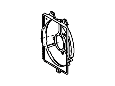 Toyota 88454-20140 SHROUD, Fan