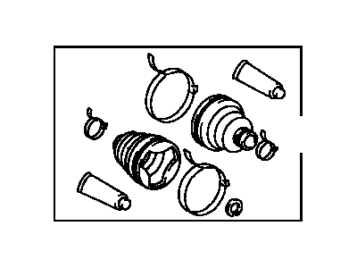 Toyota 04428-20020 Outer Boot