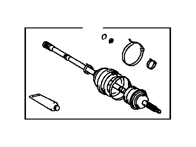 Toyota 43470-29147 Outer Joint Assembly