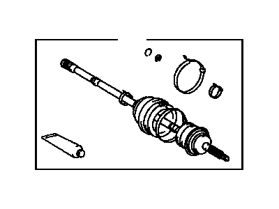 Toyota 43470-29137 Outer Joint Assembly