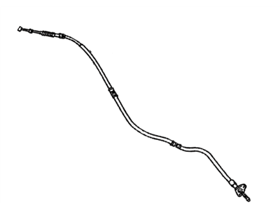 Toyota 46430-20490 Rear Cable