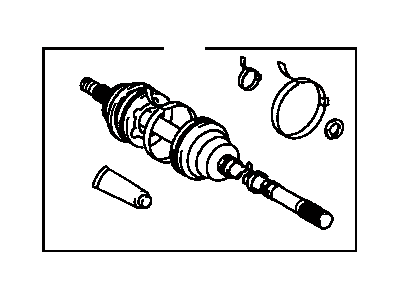 Toyota 43470-29338 Outer Joint Assembly