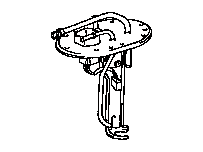 Toyota 23206-74720 Bracket, Fuel Pump