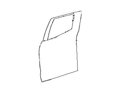 Toyota 67114-0C090 PANEL, RR DOOR, OUTS