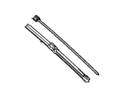 Toyota 85212-0C040 BLADE, FR WIPER, RH