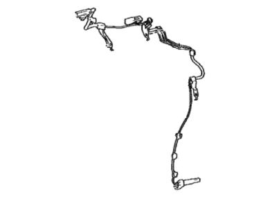 Toyota 89543-0C040 SENSOR, SPEED, FR LH