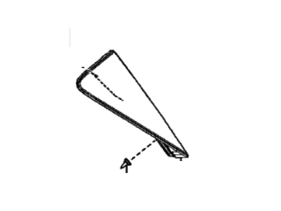 Toyota 76897-0C020 SPOILER, RR SIDE, RH