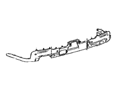 Toyota 52169-0C040 COVER, RR BUMPER, LW