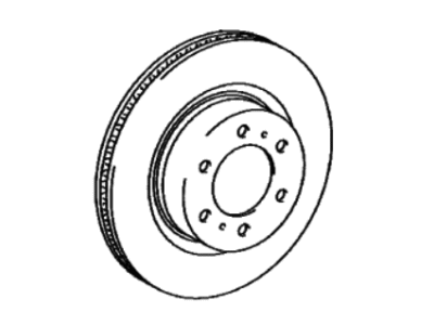 Toyota 43512-0C030 DISC, FR