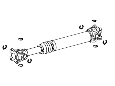 Toyota 37140-0C160 SHAFT ASSY, PROPELLE