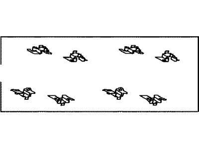 Lexus 04947-33260 Fitting Kit, Disc Brake