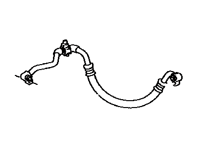 Toyota 88704-48120 Hose Sub-Assy, Suction