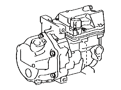 Toyota 88370-48100 Compressor Assembly